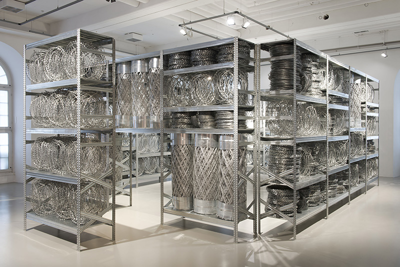 Kendell Geers, Αkropolis Redux (The Director’s Cut), 2004, EMST Collection, Photo: Nils Klinger-documenta 14, EMST Archive
